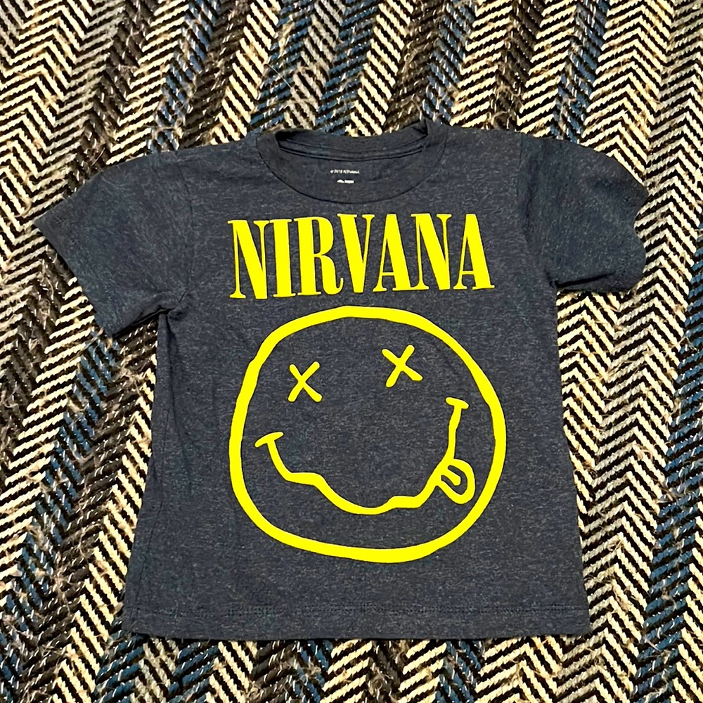 Nirvana T Shirt 2T. Used.  Good condition.
